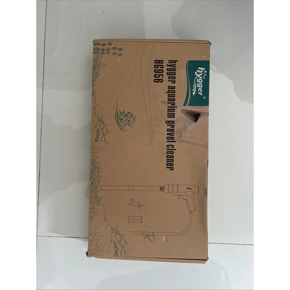 hygger HG956  Aquarium Gravel Cleaner Water Changer Brand New